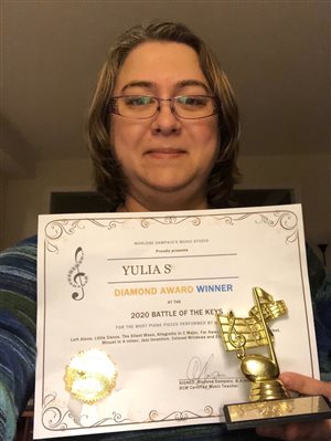 Yulia S. - DIAMOND AWARD AND WINNER!